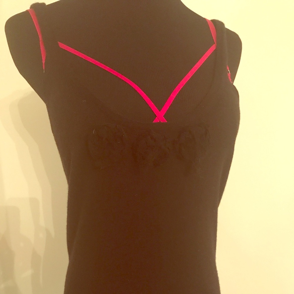 J. Crew Wool Vest with flowers 🌸